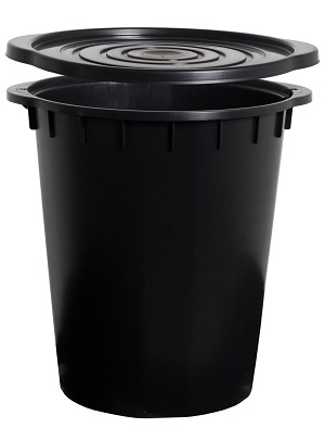 HydroFarm DIY Black 5 Gallon Bucket 