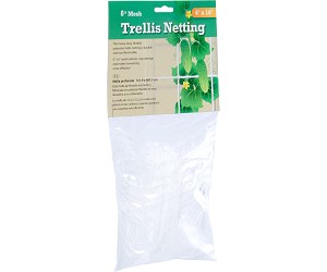 HydroFarm Trellis Netting - 4 X 16 Foot - 6 Mesh 