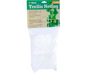 HydroFarm Trellis Netting - 4 X 50 Foot - 6 Mesh 