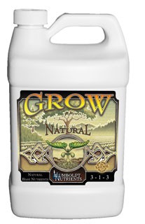 Humboldt Nutrients Grow Natural 2.5 Gallon 