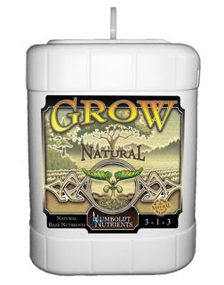 Humboldt Nutrients Grow Natural 5 Gallon 