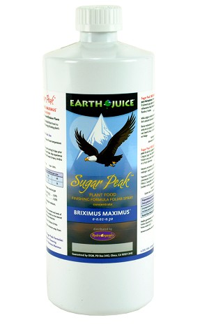 Hydro Organics Earth Juice Sugar Peak Briximus Maximus - 1 Quart 