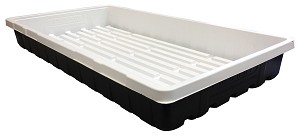 Mondi Black & White 10 x 20 Propagation Tray - - NO HOLEs 