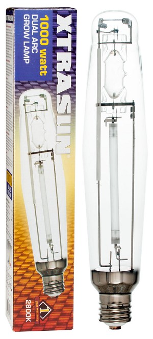 Xtrasun Dual Arc (HPS + MH) Grow Lamp - 1000W - 2800K 
