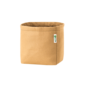 GeoPot Tan Square Bottom 1 GALLON 